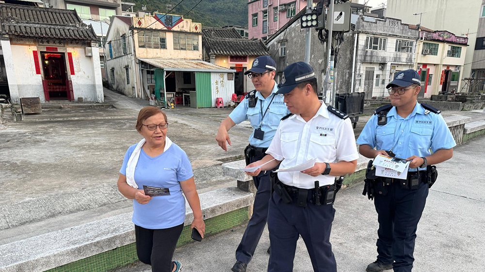 元朗八鄉無人機反爆竊行動 提升巡邏效率