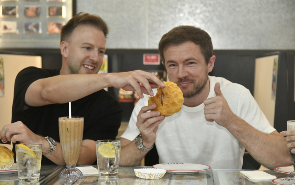 「推動大灣區桌球文化挑戰賽—洛城盃」明日展開 卓林普等好手賽前享受香港地道美食