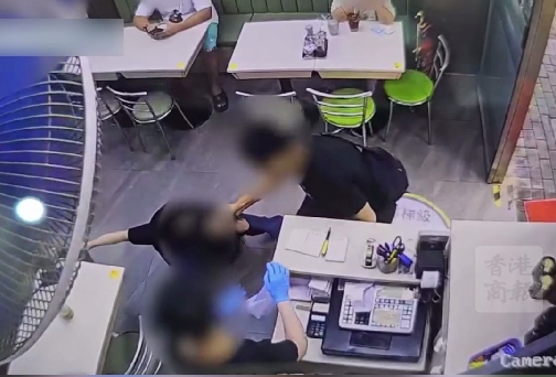 有片 | 香港惡男深水埗暴打女子 多名食客無動於衷
