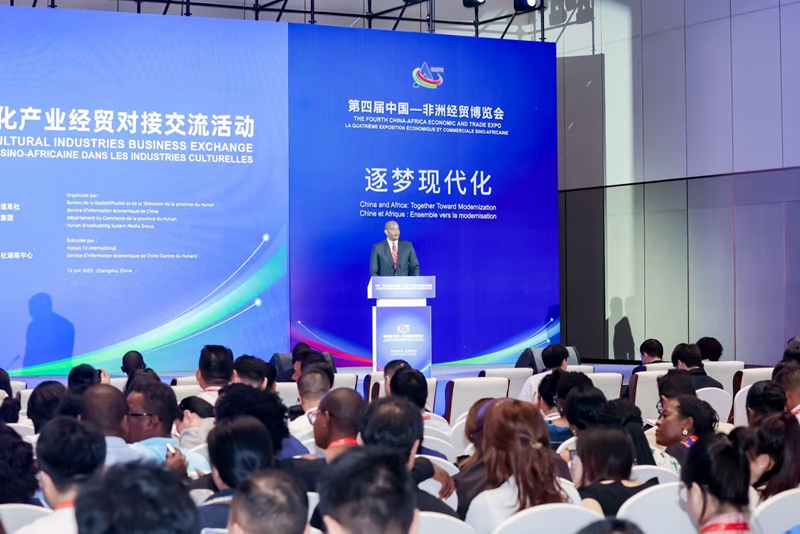 中非「文化絲路心相通」文化產業經貿對接交流活動在長沙啟幕