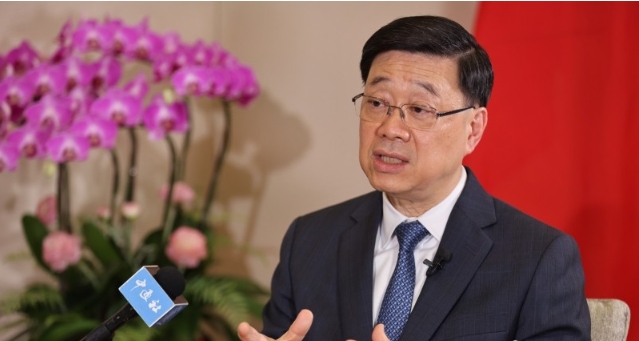 李家超：有安全的環境香港經濟才能繼續擴展