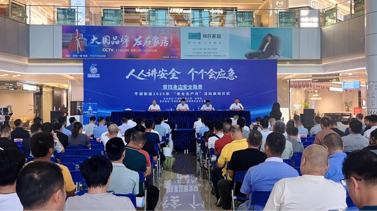 深圳平湖「安全生產月」啟動 全民共築安全防線