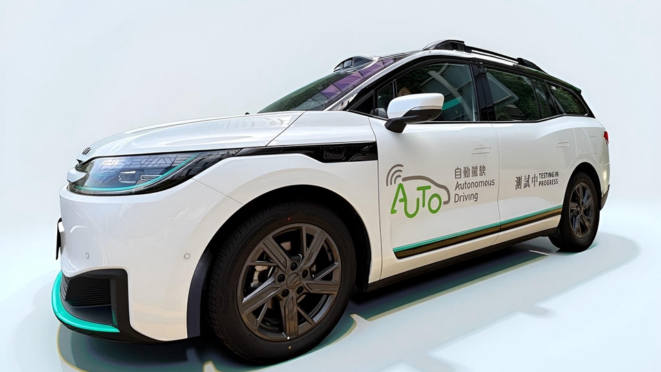 運輸署批准擴大北大嶼山自動駕駛車輛先導牌照測試路段