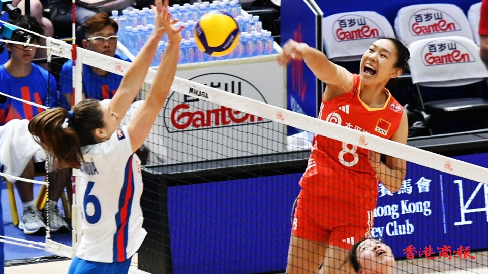 圖集｜世界女排聯賽香港站中國女排VS捷克女排