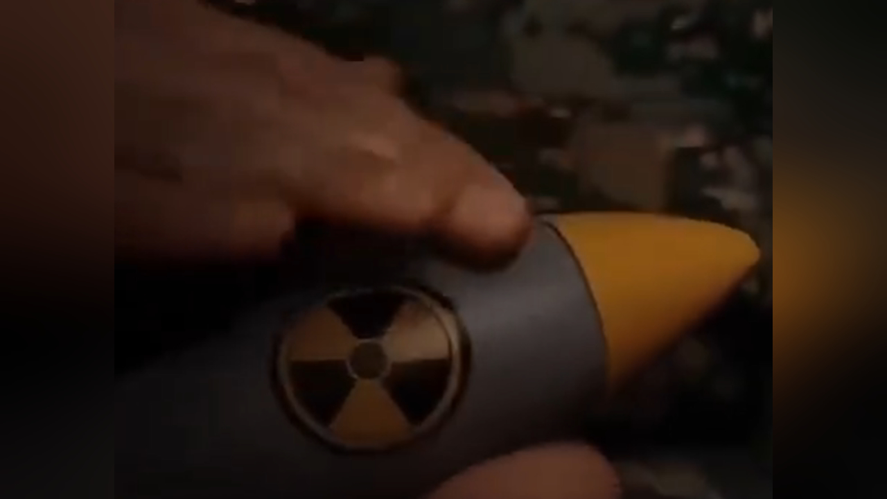 有片丨伊朗媒體發布「手摸核彈」視頻 配文「MAYBE」（有可能）