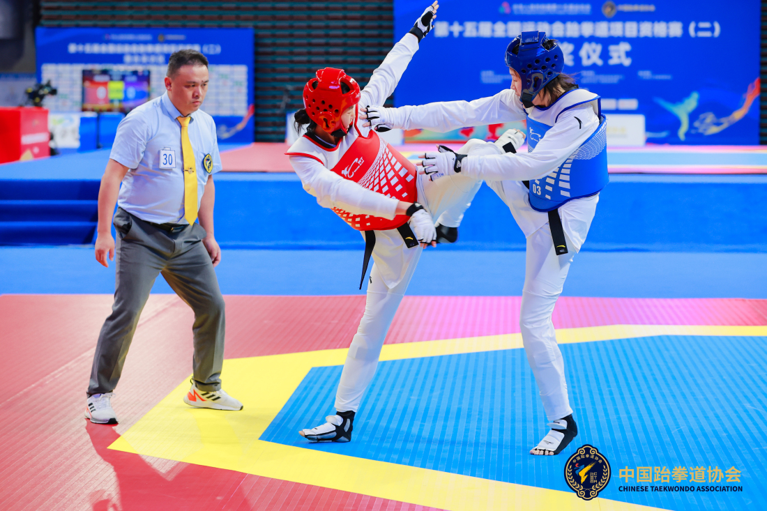 十五運會跆拳道項目男子80公斤、女子57公斤級資格賽 晉、湘、蘇、浙各一人晉級決賽