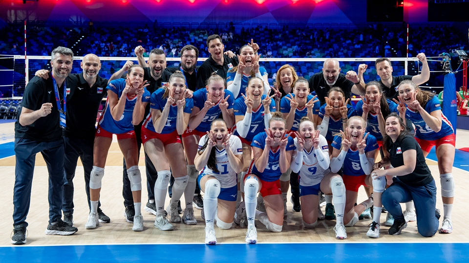 世界女排聯賽香港站｜捷克3:0贏保加利亞 意大利3:2險勝日本