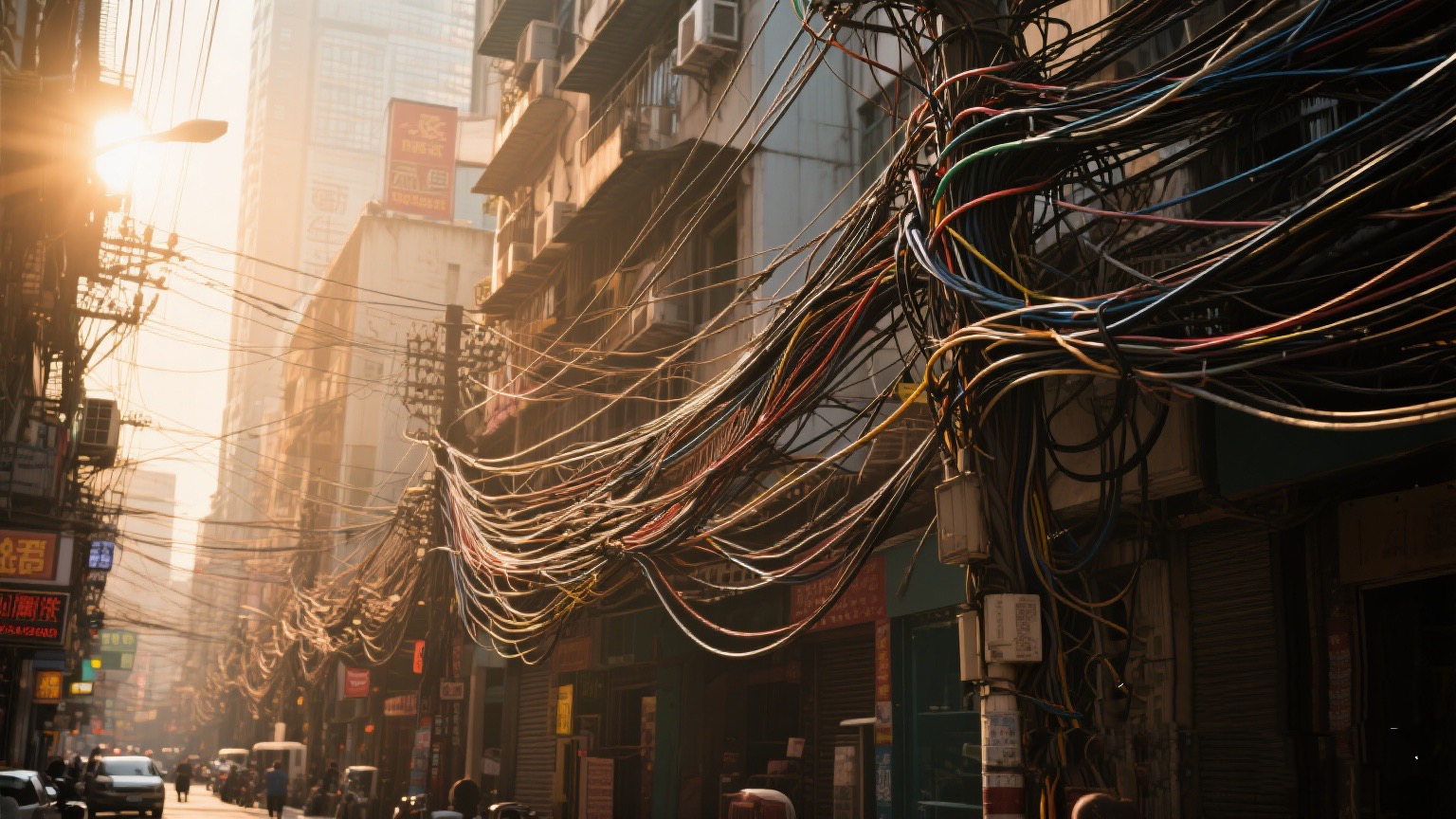 告別空中「蜘蛛網」 深圳吉華實施線、路「雙提升」