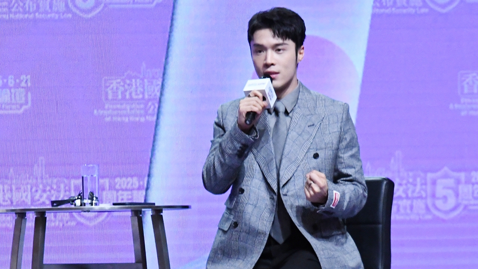 有片｜TVB丁子朗：盼演主旋律戲 加強大眾愛國情懷