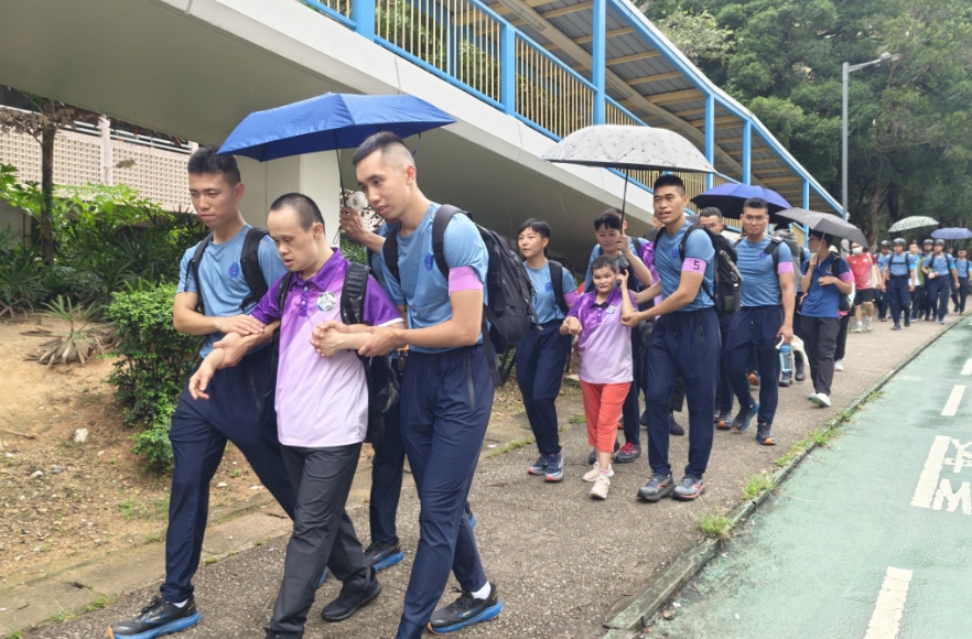 警察學院基礎訓練學校學員 開展社區服務匯聚共融