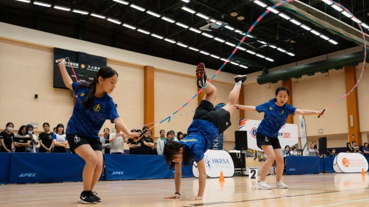 「子母®️花式跳繩表演盃」 全港中小學「小跳將」7·10 一跳高下