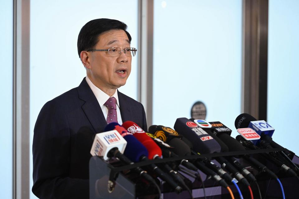 李家超：夏寶龍肯定特區管治團隊工作 集中精力拼經濟、謀發展、惠民生