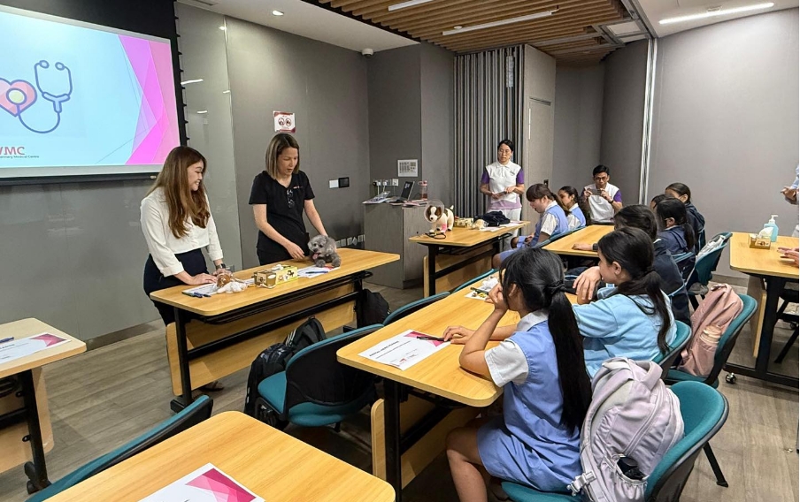 全方位「護動」學堂參觀城大  學習培養尊重生命觀念