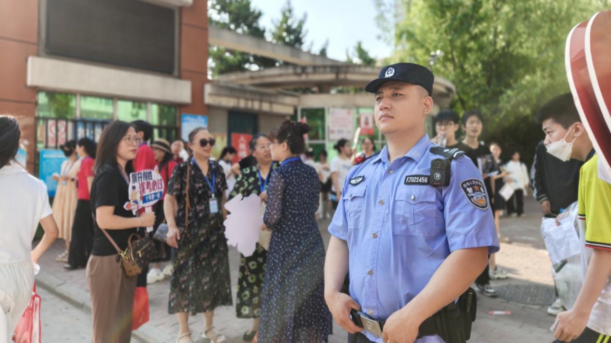 精細部署護航中考  冰城公安在行動