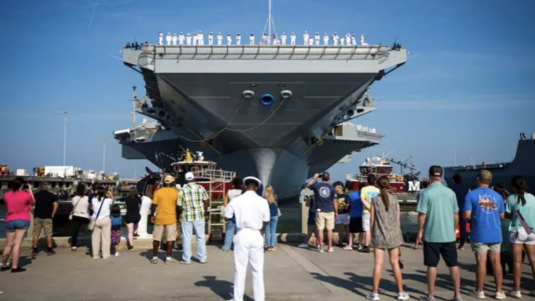 美軍將在中東地區部署第三個航母戰鬥群