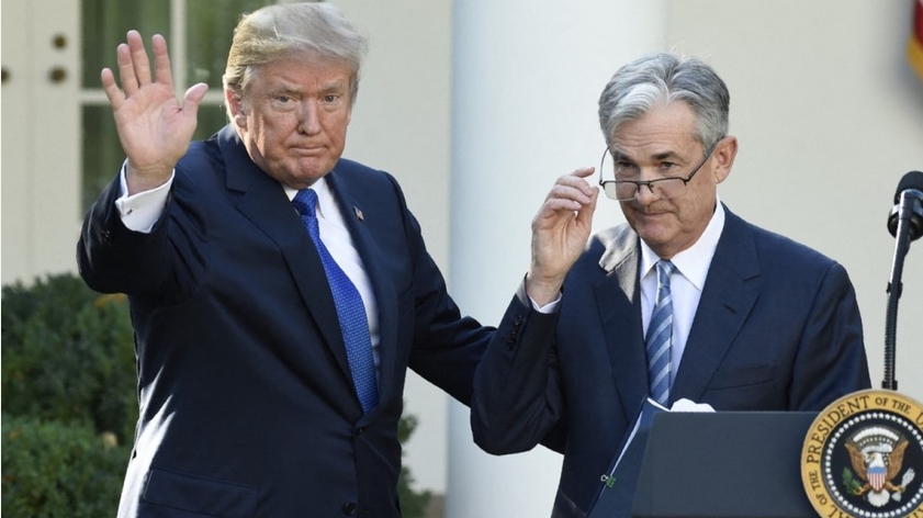 特朗普再批鮑威爾 稱有三至四名聯儲局主席人選