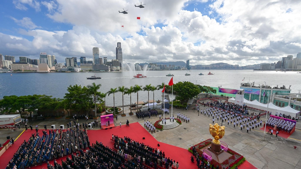 香港回歸28周年｜陳國基：在行政長官帶領下更加擔當作為 開創國安港好新局