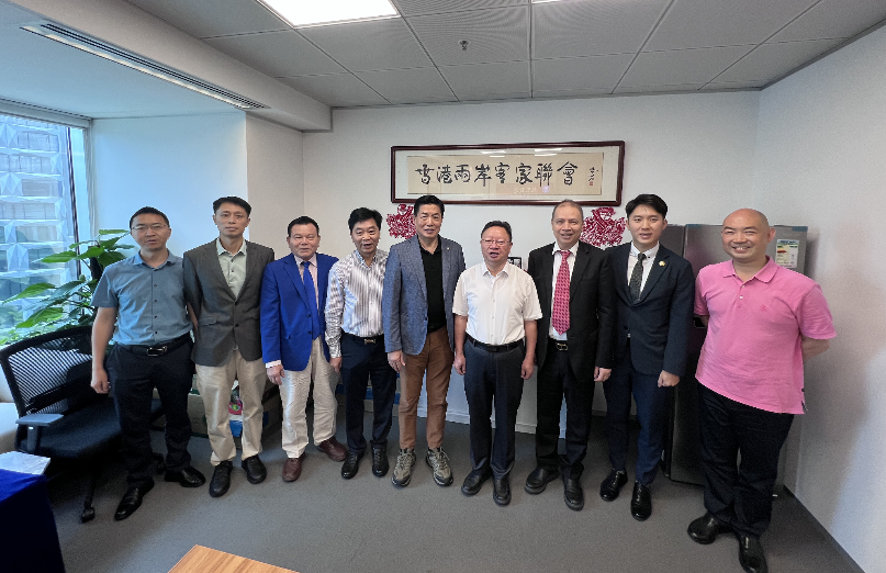 徐佑剛一行與香港兩岸客家聯會座談交流