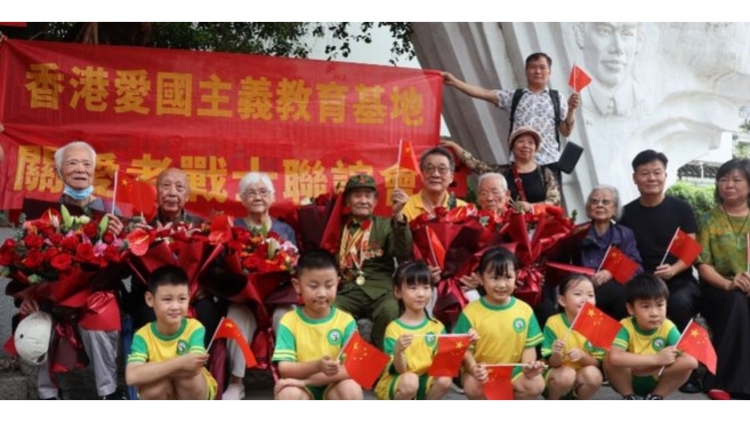 香港東江縱隊老戰士聯誼會在深圳龍華舉行