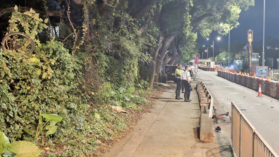 元朗私家車撞斃七旬翁 警拘車主夫婦 正追緝2人孫兒