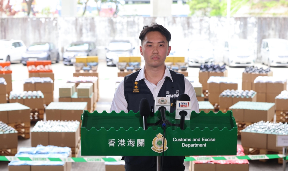 海關打擊冒牌貨破36宗案 檢7200萬元貨品拘5人