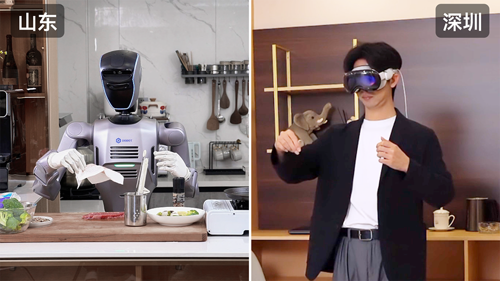 1800 公里外煎牛排！越疆機械人讓「阿凡達」走進廚房