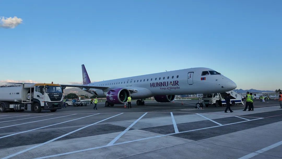 恩施往返烏蘭巴托航線成功首航
