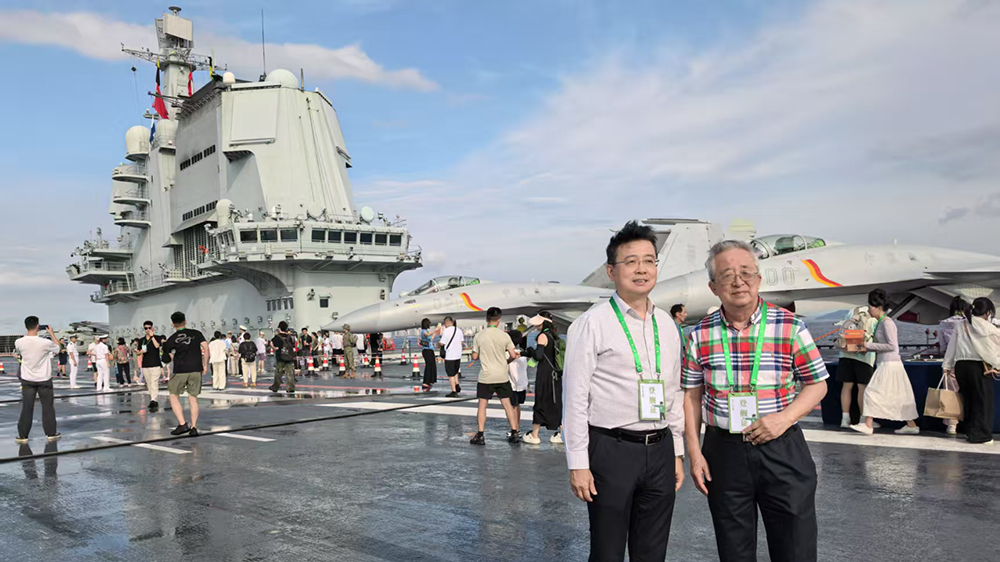 有片｜山東艦訪港 歷史學者劉蜀永：強國夢逐步實現