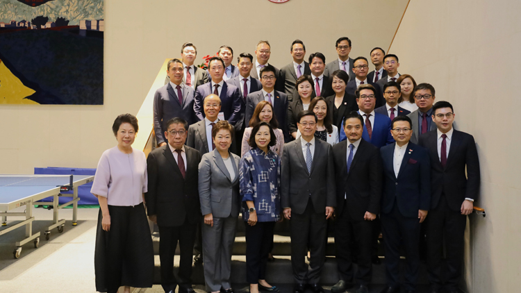 基層社團代表出席施政報告諮詢會