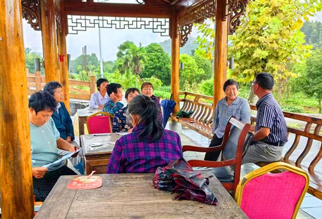 皖祁門金字牌鎮：小涼亭「和」出大治理