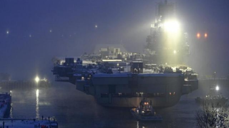 俄媒稱俄將放棄唯一航母