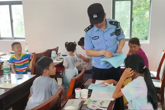 皖黟縣柯村鎮：掀起暑期全民反詐宣傳熱潮