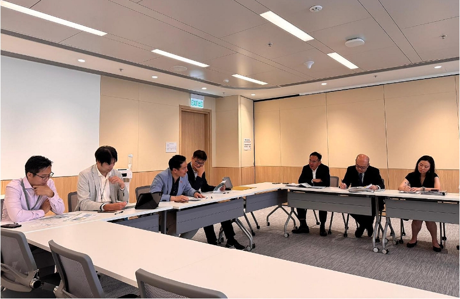 民建聯晤發展局交流龍屯門西及龍鼓灘發展規劃