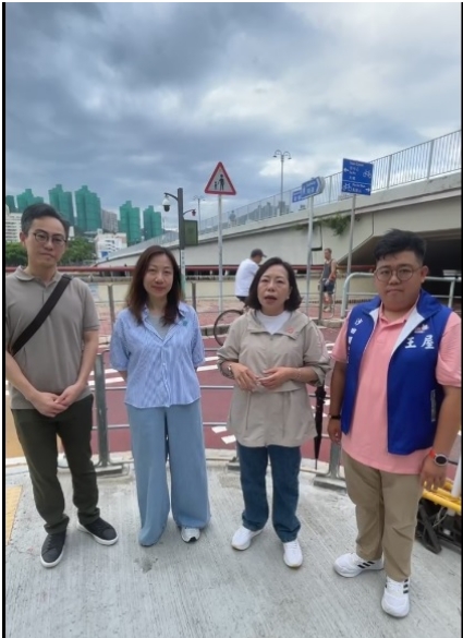 今晚凌晨12點20分掛8號波 政府部門提前應對 麥美娟率團隊視察水浸工作