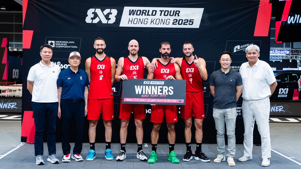 FIBA 3x3香港大師賽 烏布21:14挫杭州奪冠