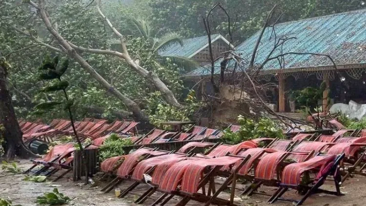 颱風「韋帕」襲擊泰國 2名中國遊客身亡