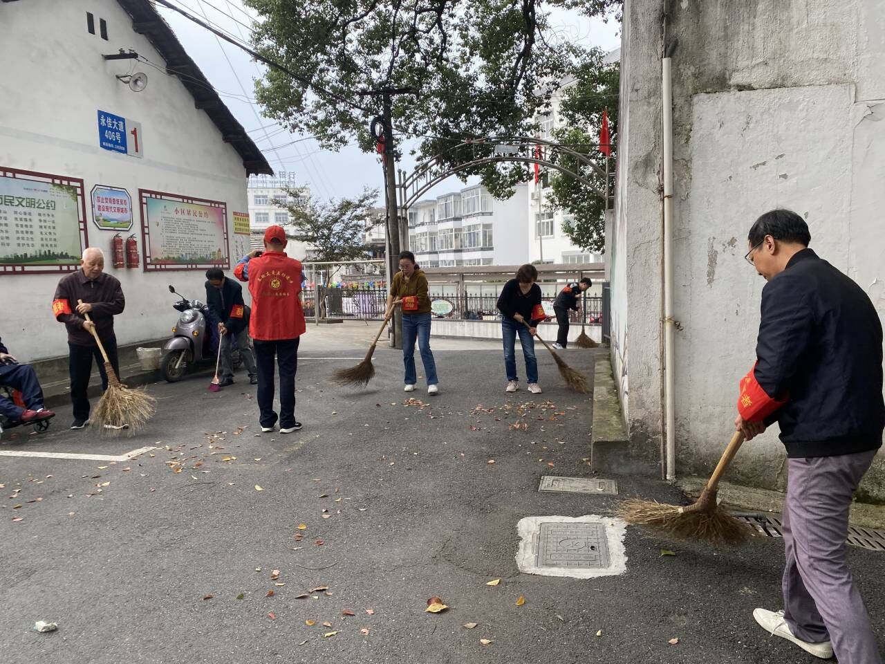 皖徽州區：志願服務隊繪就社區「同心圓」