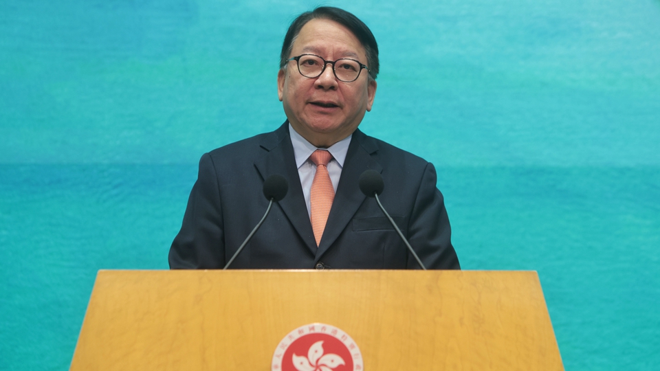 陳國基明午赴京出席十五運會籌辦情況新聞發布會