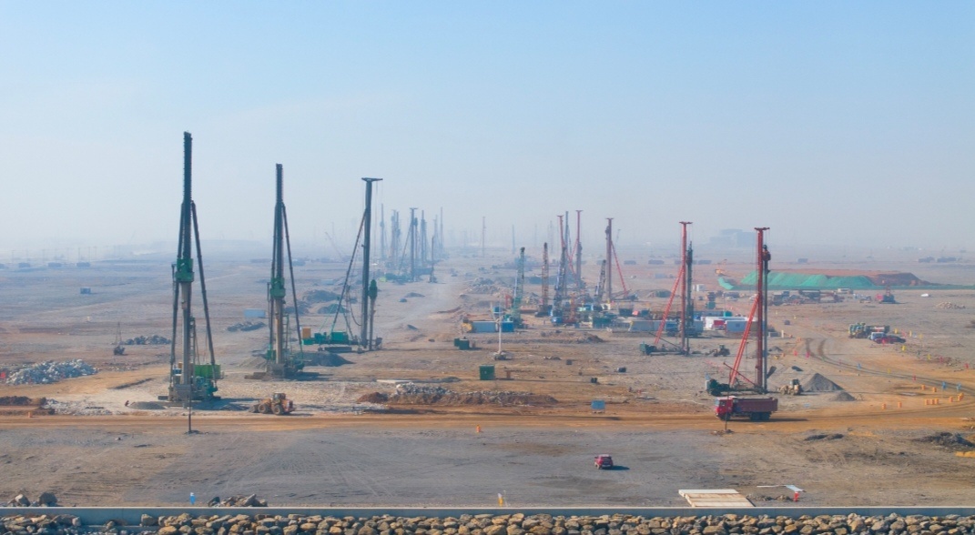 大連金州灣國際機場建設實現「雙過半」 多項工程提前突破關鍵節點