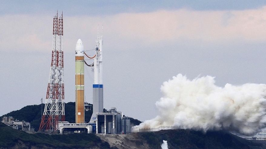 日本新構型H3運載火箭完成靜態點火試驗 