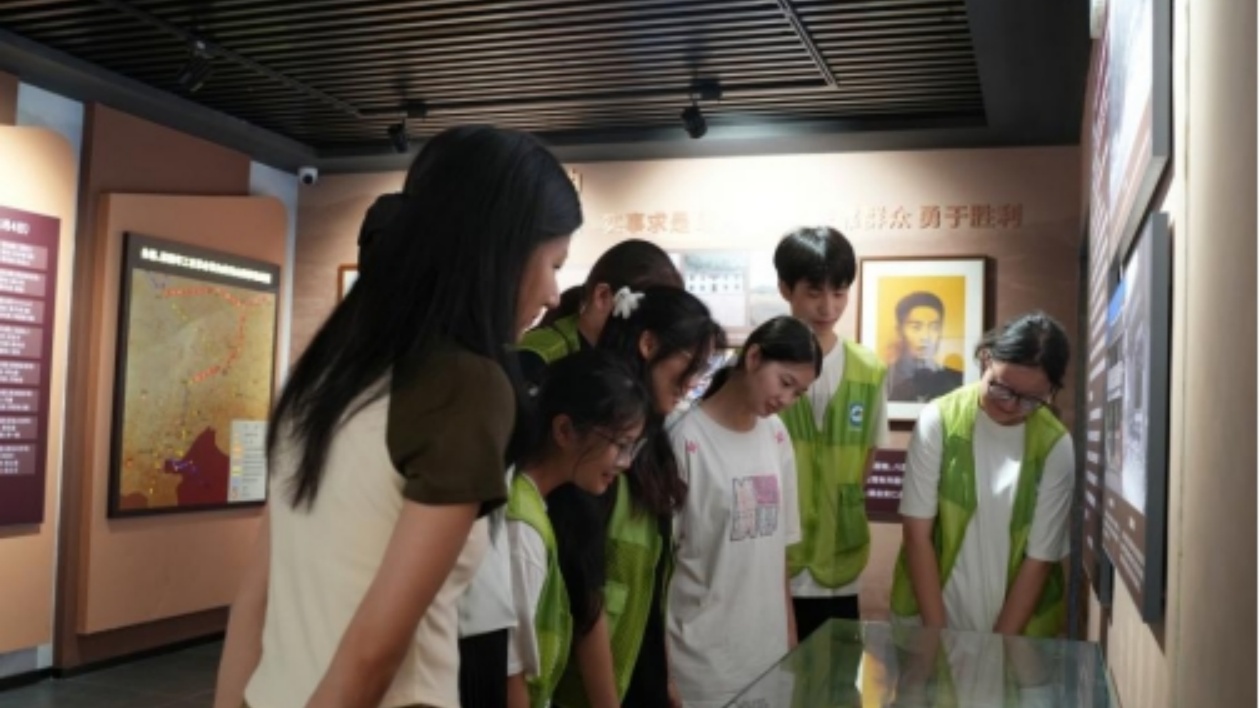 湖南大眾傳媒職院「湘傳致遠」實踐團安仁啟航  紅色美育雙軌賦能鄉村教育