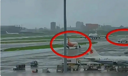 港航班機降落時走錯滑行道與海航客機「頭對頭」？公司回應