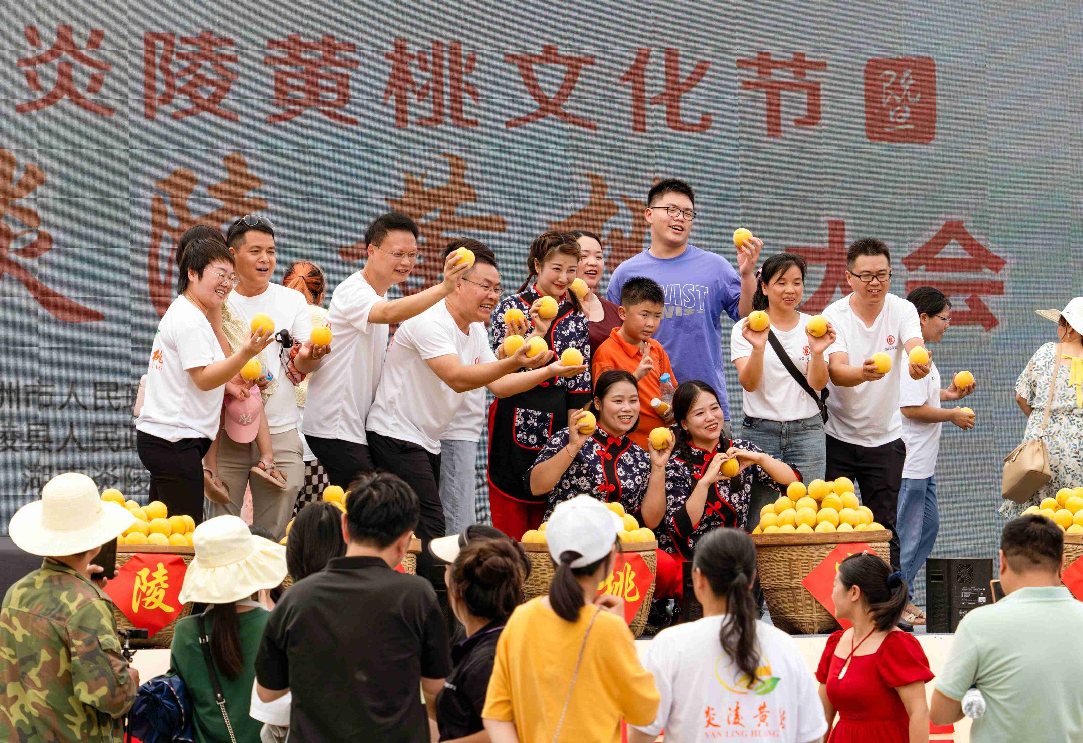 中國·炎陵第三屆炎陵黃桃文化季暨2025年第十一屆炎陵黃桃大會開幕