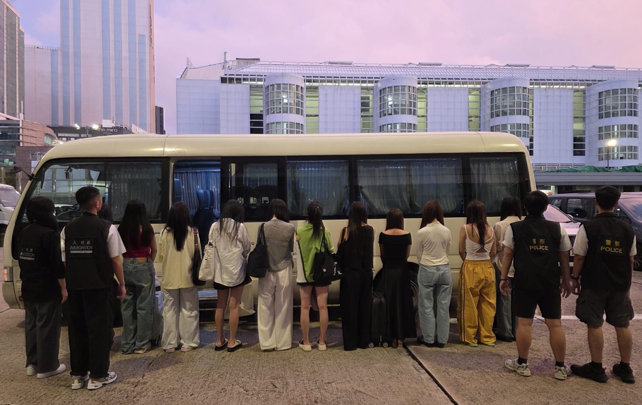 警方油尖打擊黑工 拘捕26名男女