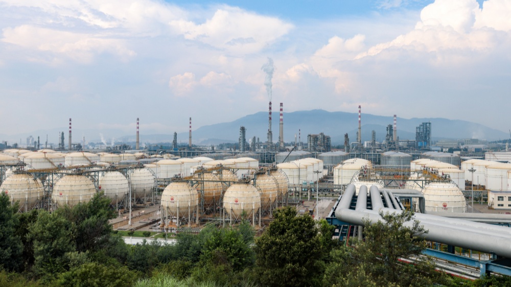 石油股集體上揚