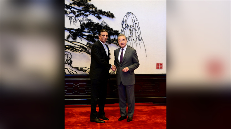 王毅會見美中貿易全國委員會董事會代表團