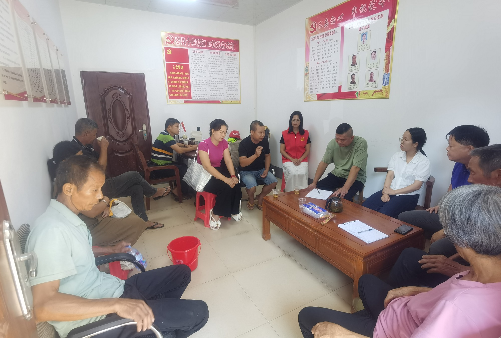 桂玉林容縣十里鎮：人大代表助力 「解紛促和」工作