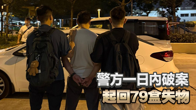 葵涌工業街一公司4.7萬元保健品被盜 警拘47歲男子