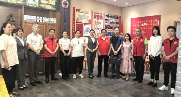 哈爾濱市南昌企業商會開展「八一」慰問活動致敬退役軍人傳遞溫情