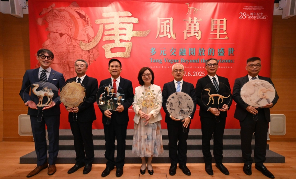 歷來最大規模唐代文物展舉行 甯漢豪：以多角度向公眾呈現大唐盛世風采